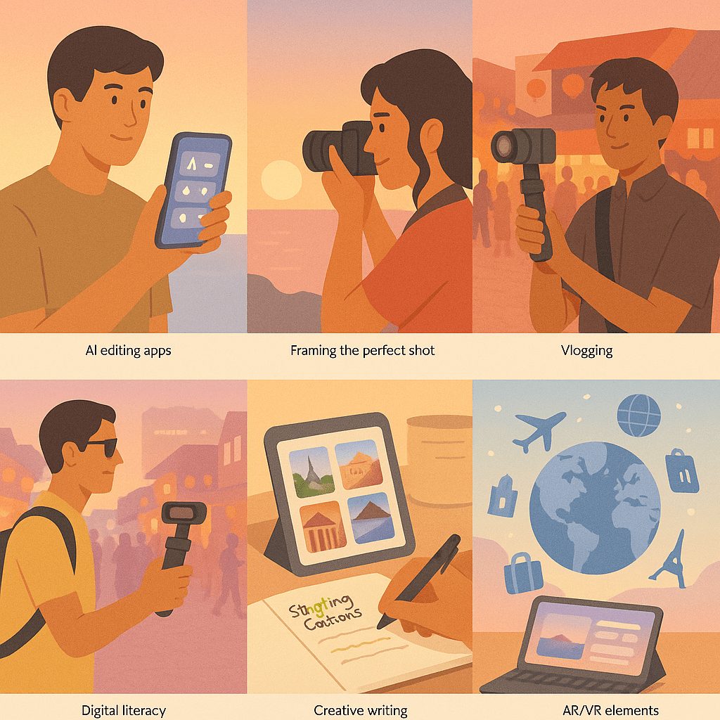 6 Essential Future Skills for Travelers Mastering Digital Storytelling