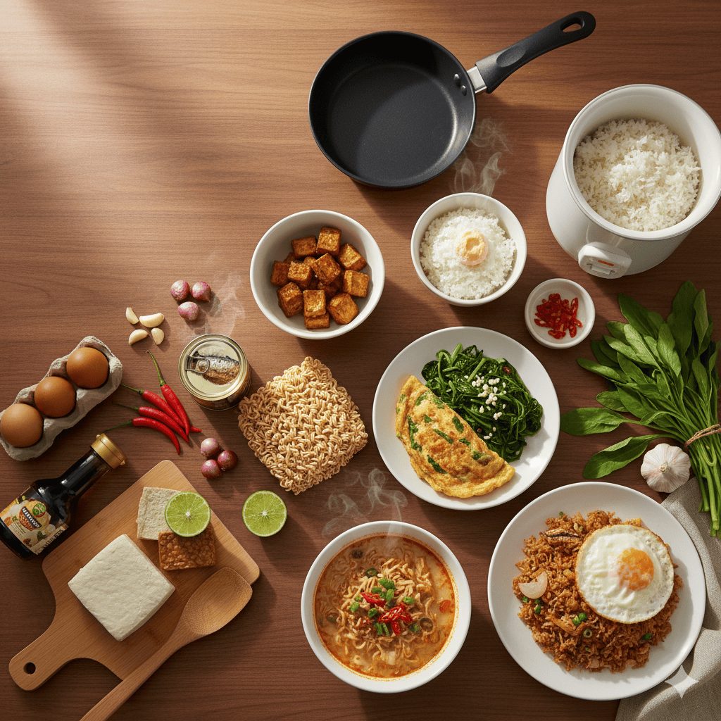 Rahasia Kuliner Hemat 15 Resep 10 Menit Anti Ribet untuk Anak Kos & Pekerja Sibuk