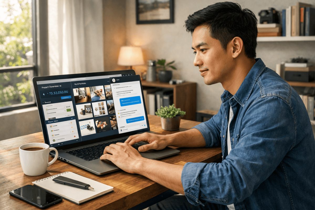Rahasia Freelance yang Benar-Benar Menghasilkan Panduan Lengkap untuk Pemula Biar Cepat Dapat Klien, Bangun Portofolio, dan Cuan Lebih Konsisten